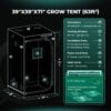100x100x180cm_bitki_yetistirme_kabin_detaylari - Botanik Led