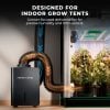 Mars Hydro nem alma makinesi grow tent içinde hassas nem kontrolü ve VPD yönetimi sağlar